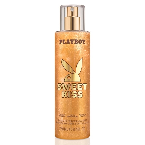 Playboy Women's Golden Sweet Kiss Shimmer Fragrance Mist 250Ml