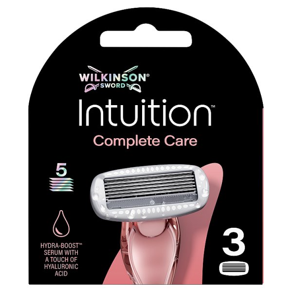 Wilkinson Sword Women's Intuition Complete Blade Refills X 3