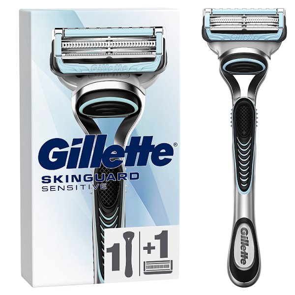 Gillette Men's Skinguard Sensitive Razor Aloe - 1 Blade