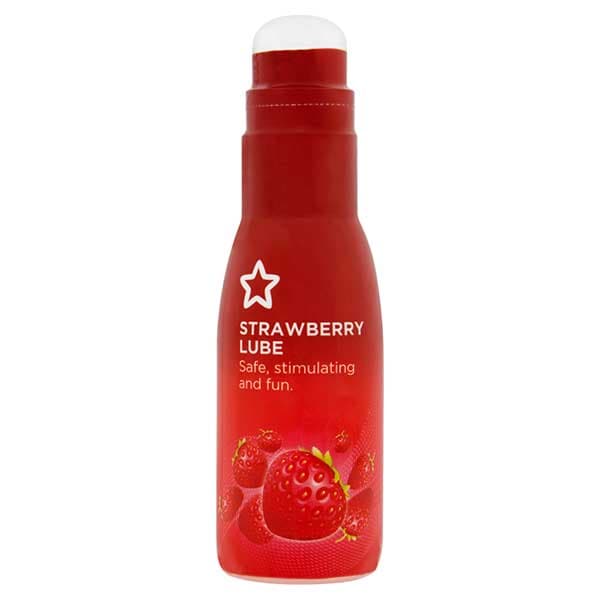 Superdrug Unisex Strawberry Lubricant 75Ml