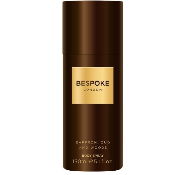 Bespoke Women's Saffron Oud And Woods Body Spray 150Ml