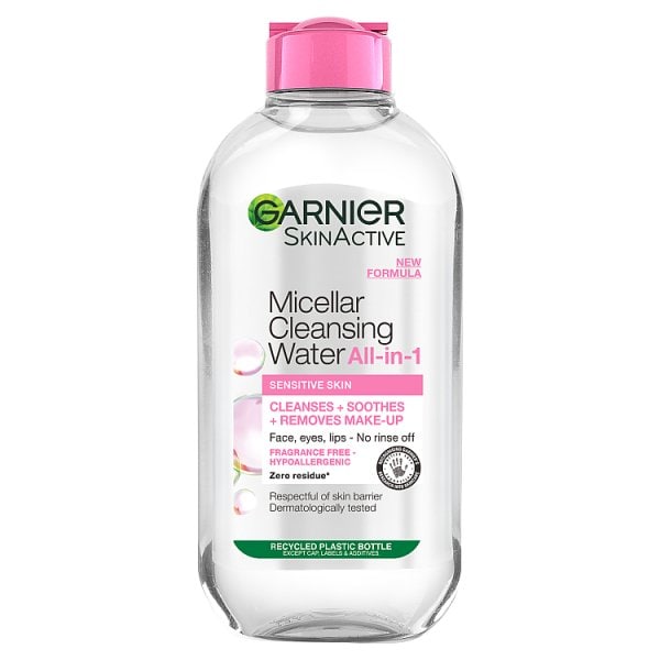 Garnier Unisex Micellar Water Gentle Face Cleanser & Makeup Remover For Sensitive Skin 200Ml
