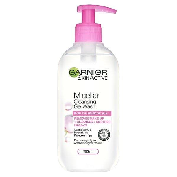 Garnier Unisex Micellar Gel Face Wash Sensitive Skin 200Ml