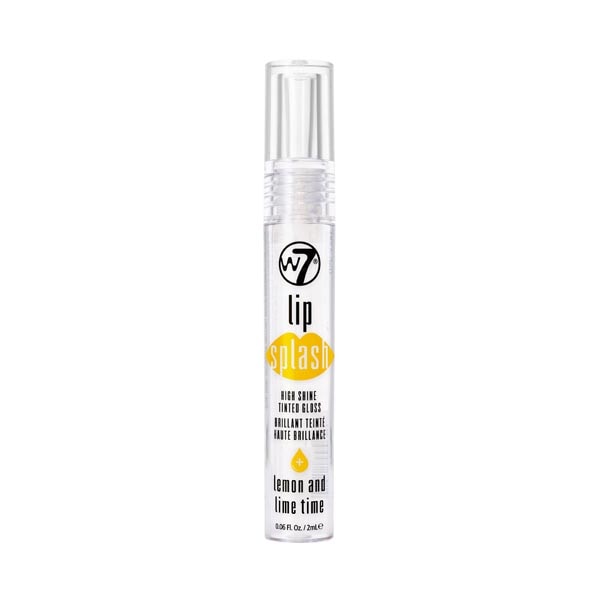 W7 Lip Splash High Shine Tinted Gloss Lemon And Lime Time 2ml