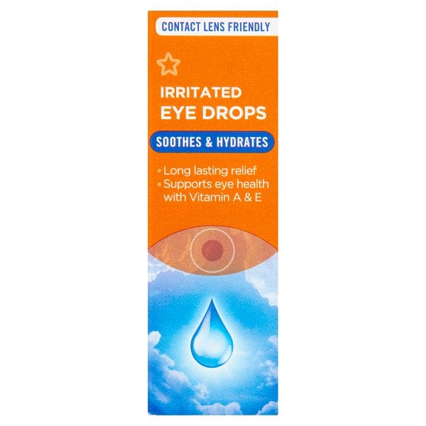 Superdrug Unisex Irritated Eye Drops 10Ml