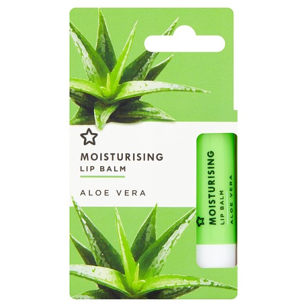 Superdrug Women's Aloe Vera Lip Balm 4G
