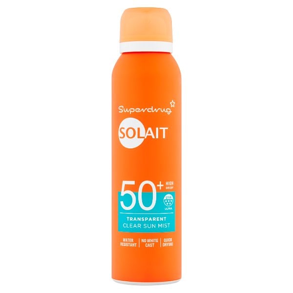 Solait Unisex Transparent Sun Spray Spf50