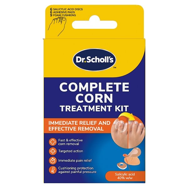 Scholl Unisex Corn Removal Complete Treatment Cushions & Plasters