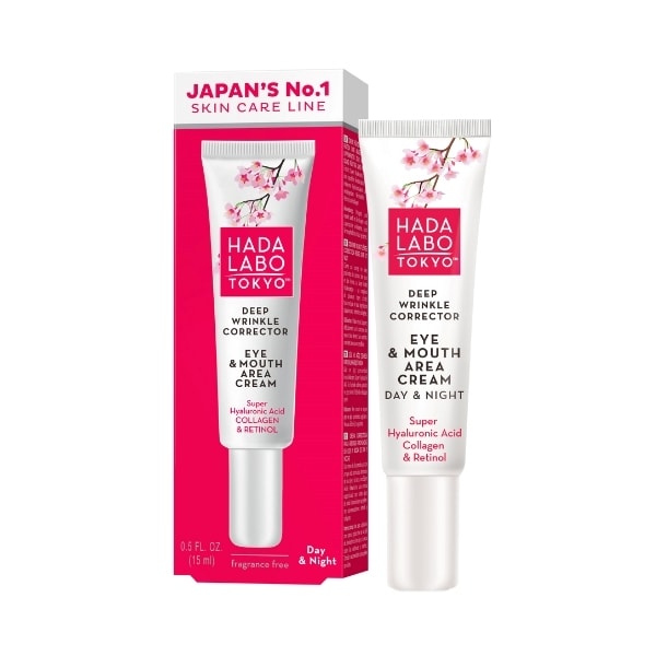 Hada Labo Tokyo Wrinkle Corrector Eye and Mouth Cream 15ml