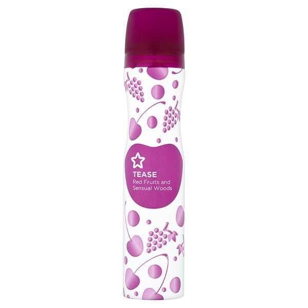 Superdrug Unisex Bodyspray Tease 75Ml