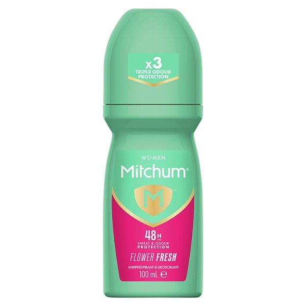 Mitchum Women's Flower Fresh Anti-Perspirant Roll On 100Ml