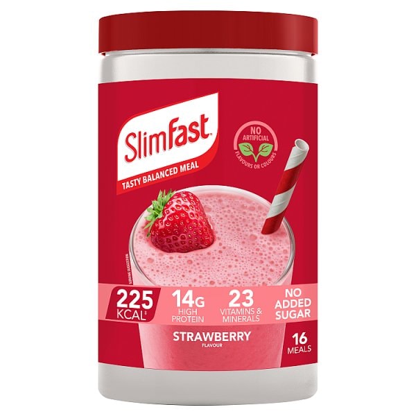 Slimfast Unisex Strawberry Powder 584G