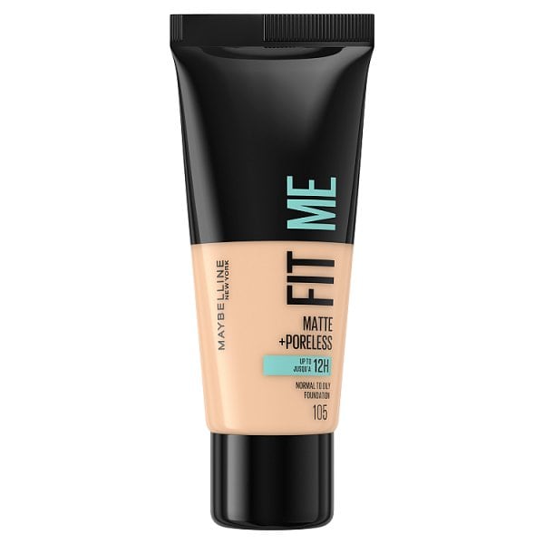Maybelline Fit Me Matte & Poreless Powder Foundation 105 Nat Ivory