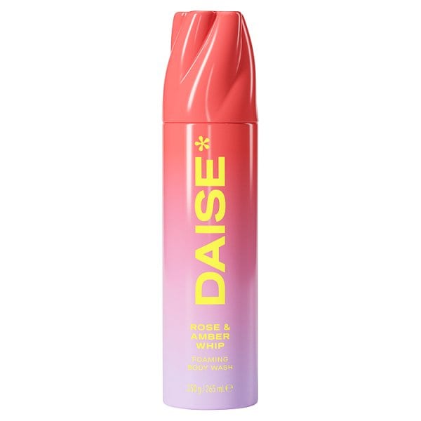 Daise Foaming Body Wash Xoxo Rose & Amber 265ml