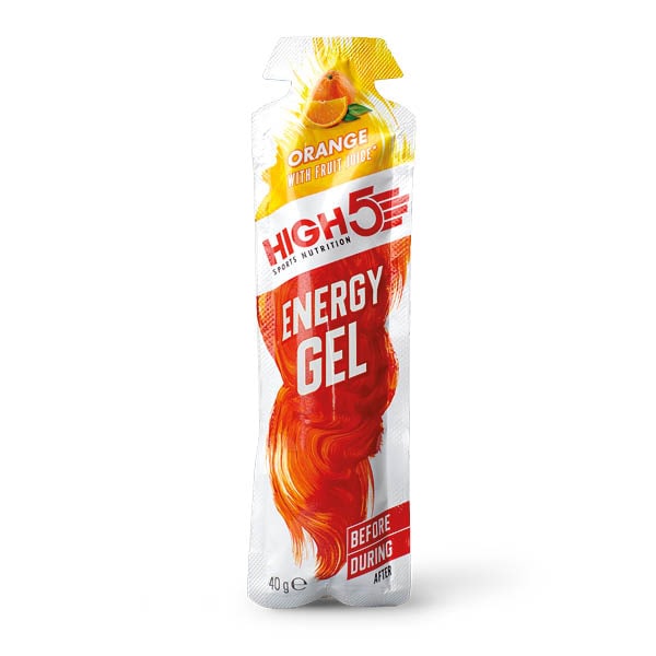 High 5 Unisex Orange High5 Energy Gel 40G