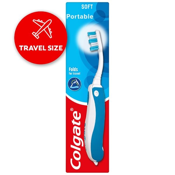 Colgate Unisex Portable Soft Toothbrush