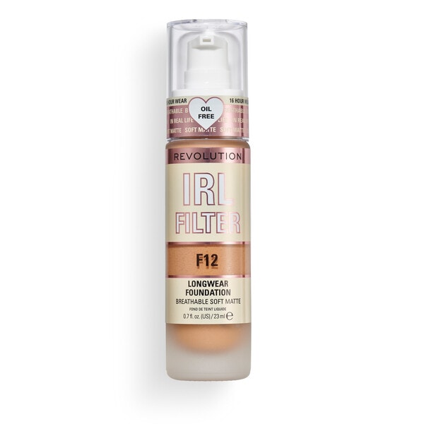 Revolution IRL Filter Longwear Liquid Foundation F12