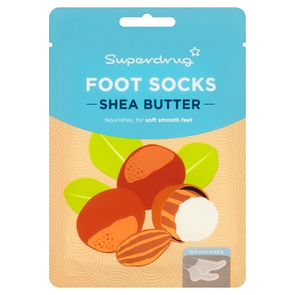 Superdrug Unisex Foot Pack Shea Butter