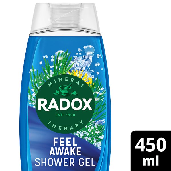 Radox Mineral Therapy Feel Awake 2-in-1 Shower Gel & Shampoo 450ml