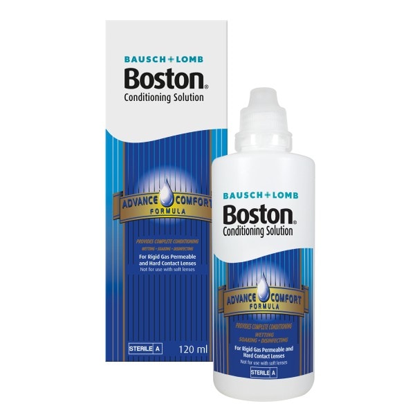 Bausch & Lomb Unisex Boston Contact Lenses Conditioning Solution 120Ml