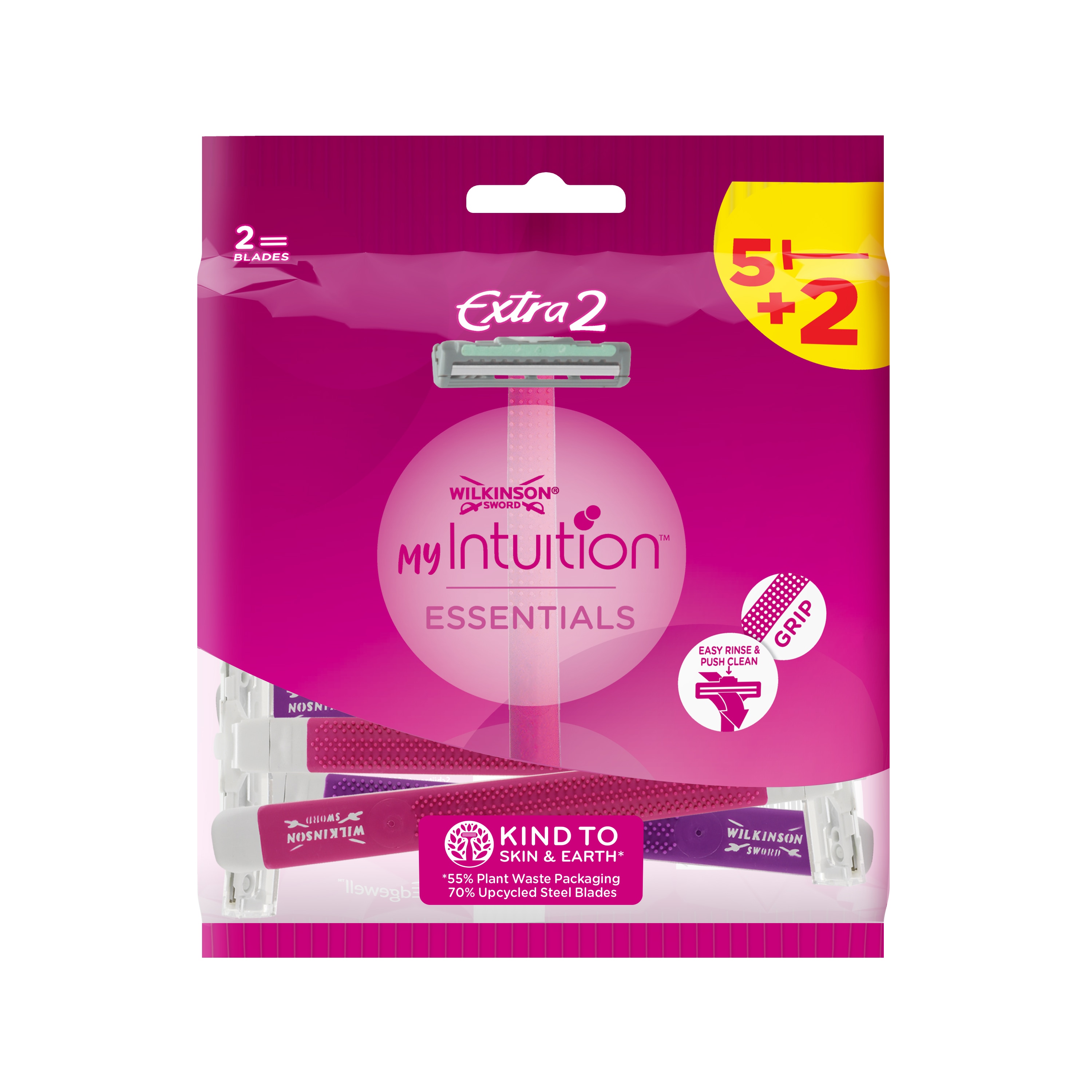 Wilkinson Sword Women's -Sword Extra 2 Essentials 5+2 Pack