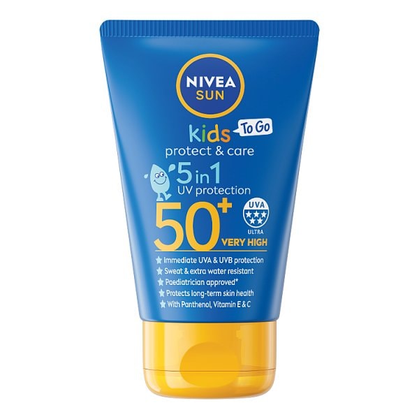 Nivea Unisex Kids Cream Sun Kids Protect & Care Sun Spf50+ 50Ml