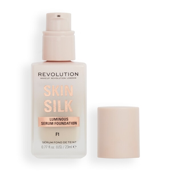 Revolution Skin Silk Serum Liquid Foundation F1
