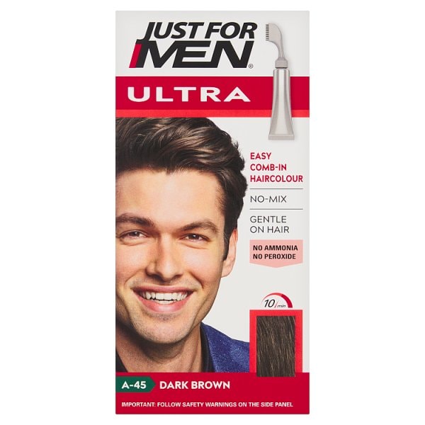 Just For Men Men's Dark Brown Just For Ultra Hair Colour - A45