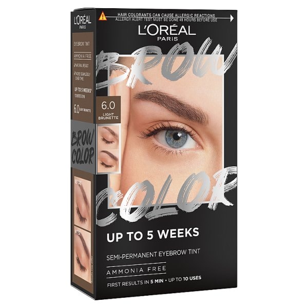L'Oréal Paris Brow Color Semi-Permanent Tint 6 Lightbrunette