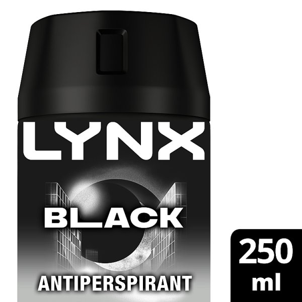 Lynx Men's Black Anti-Perspirant Deodorant Aerosol 250Ml