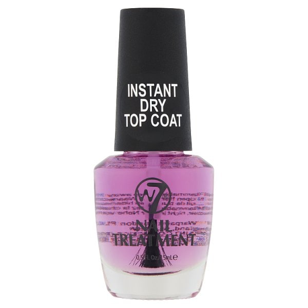 W7 Nail Treatment Instant Dry Top Coat 15ml