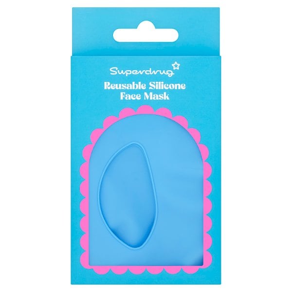 Superdrug Unisex Reusable Silicone Face Mask