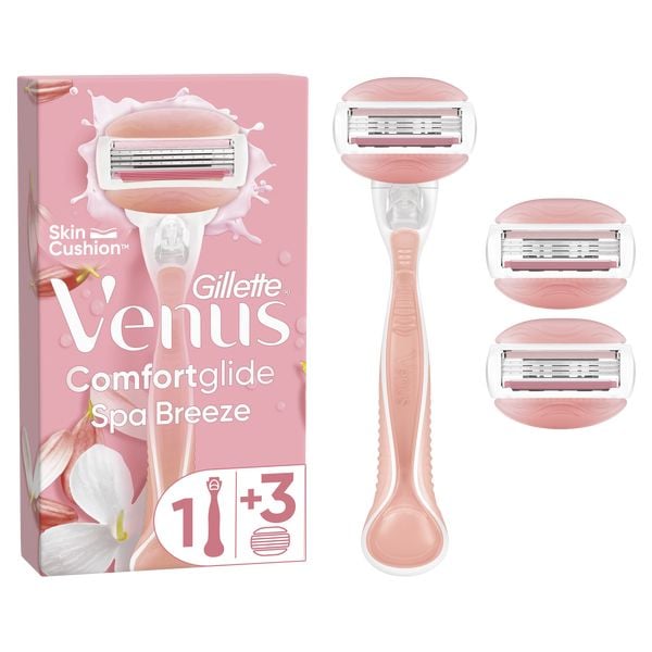 Venus Women's Comfortglide Spa Breeze Razor - 3 Blades
