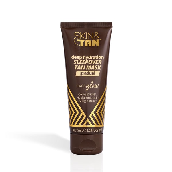 Skin & Tan Face Glow Deep Hydration Tan Mask 75ml