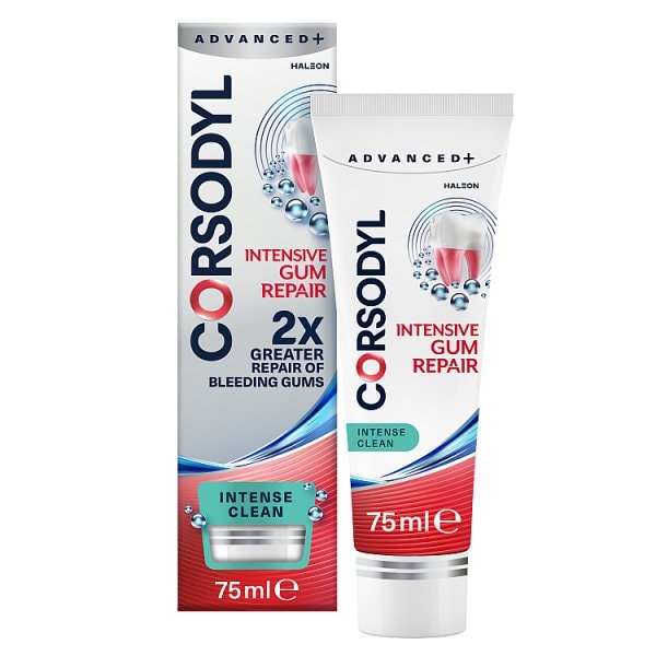 Corsodyl Unisex Advanced + Intensive Gum Repair Toothpaste 75Ml