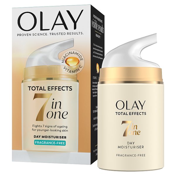 Olay Total Effects 7-in-1 Fragrance Free Moisturiser 50ml