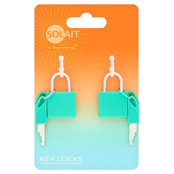 Solait Unisex Padlock Set Of 2