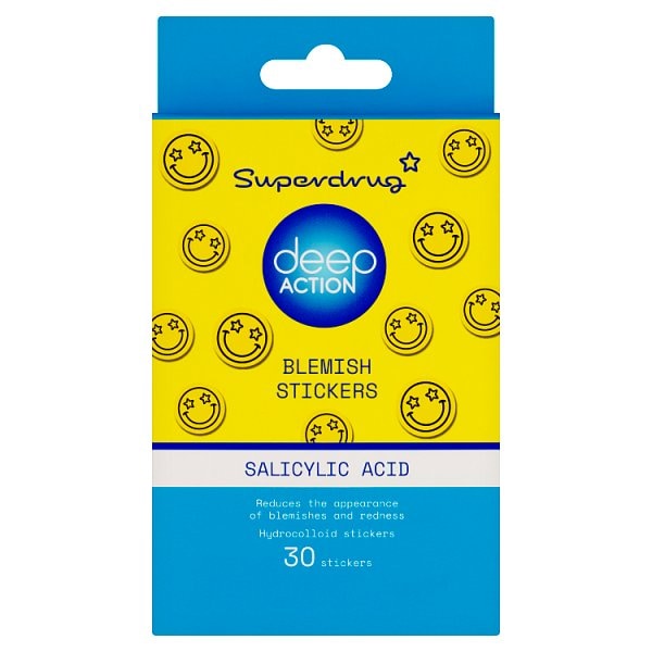 Deep Action Smileys Pimple Patches 30s