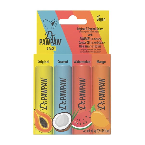 Dr. PAWPAW Flavoured Balm Stick Multipack