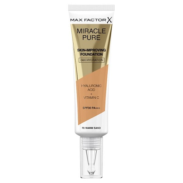 Max Factor Miracle Pure Foundation - 70 Warm Sand