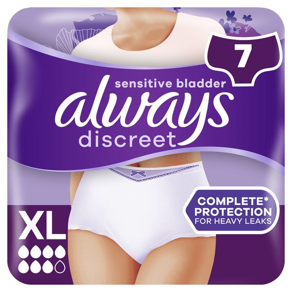 Always Discreet Men's Underwear Incontinence Pants Plus Xl 7