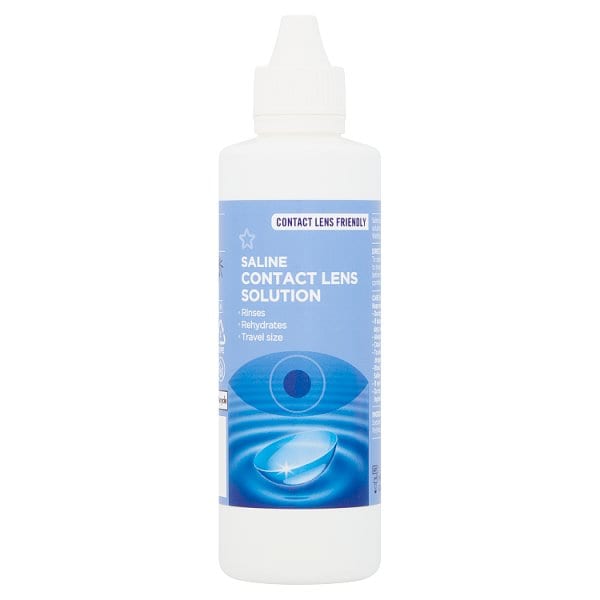 Superdrug Unisex Saline Contact Lens Solution 100Ml