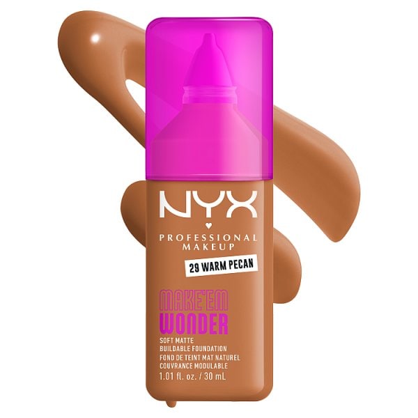 NYX Professional Makeup Wonder Liquid Foundation Warm Pecan