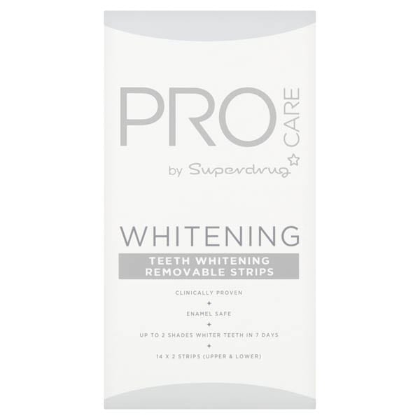 Procare Unisex White Teeth Ning Strips