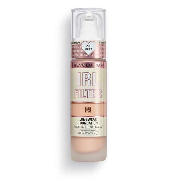 Revolution Irl Filter Longwear Foundation F9 Make Up Superdrug