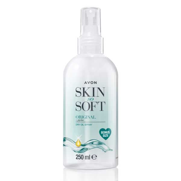 Avon Skin So Soft Original Dry Oil Spray - 250ml Bonus Size