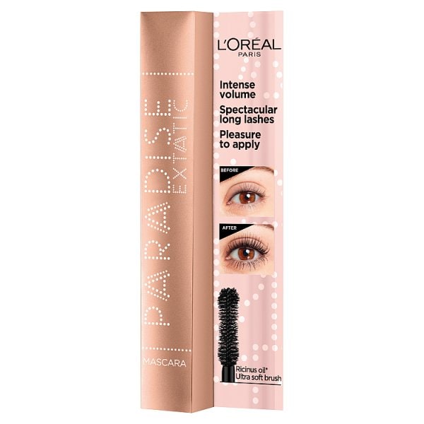 L'oréal Paris Unisex Black L'oréal Castor Oil-Enriched Paradise Volumising Mascara
