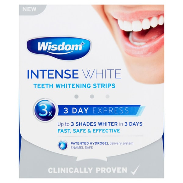 Wisdom Men's Intense White 3 Day Whitening Strips