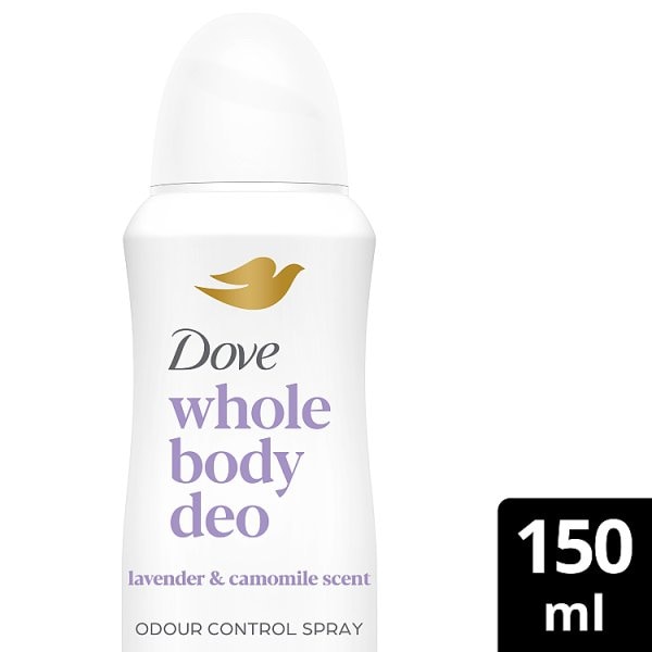 Dove Women's Lavender Whole Body Deodorant Spray 150Ml