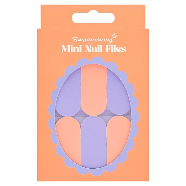 Superdrug Unisex Mini Nail Files